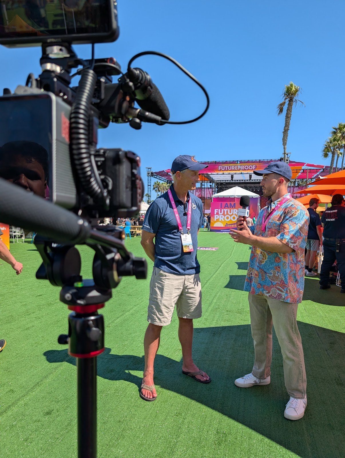 Matt Mosich interviewing at Future Proof